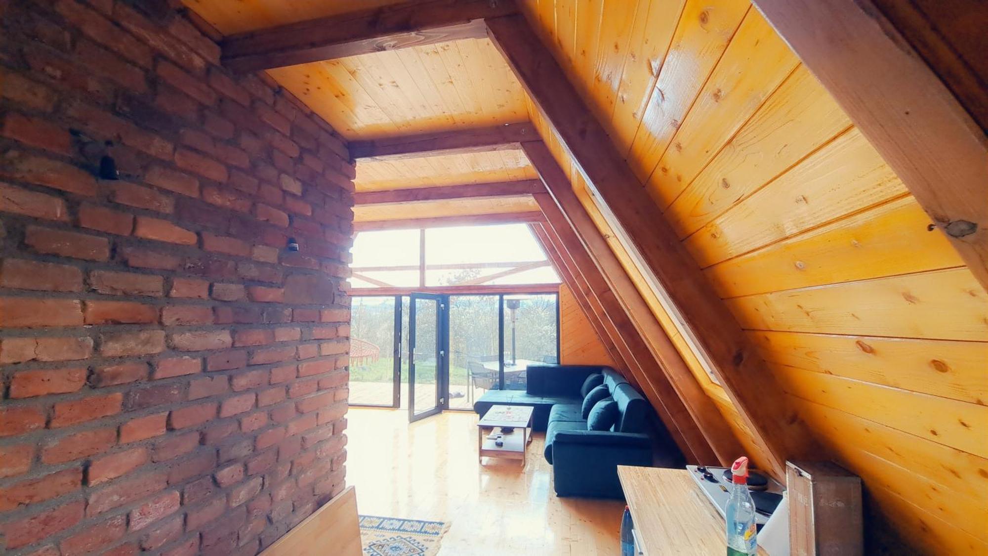 Wood & Bricks Chalet Giulesti Exterior foto
